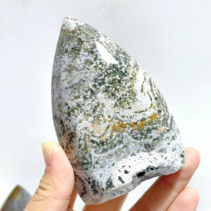 10 Pieces Ocean Jasper Arrow Head Shape Home Decor - Image 3