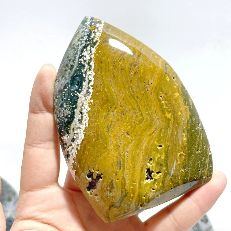 10 Pieces Ocean Jasper Arrow Head Shape Home Decor - Image 4