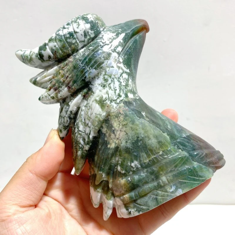10 Pieces Ocean Jasper Birds Carving Clearance - Image 2