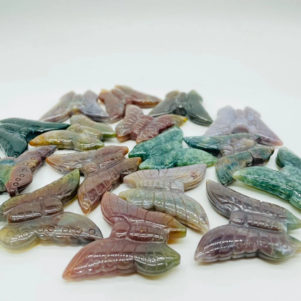 Ocean Jasper Butterfly Carving Animal Wholesale - Image 3
