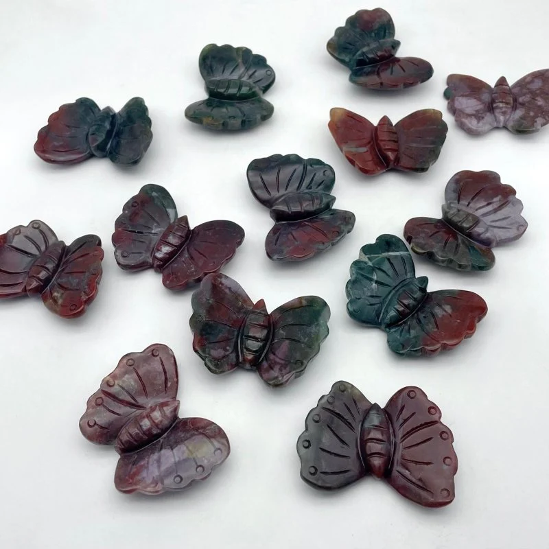 Ocean Jasper Butterfly Carving Wholesale - Image 6