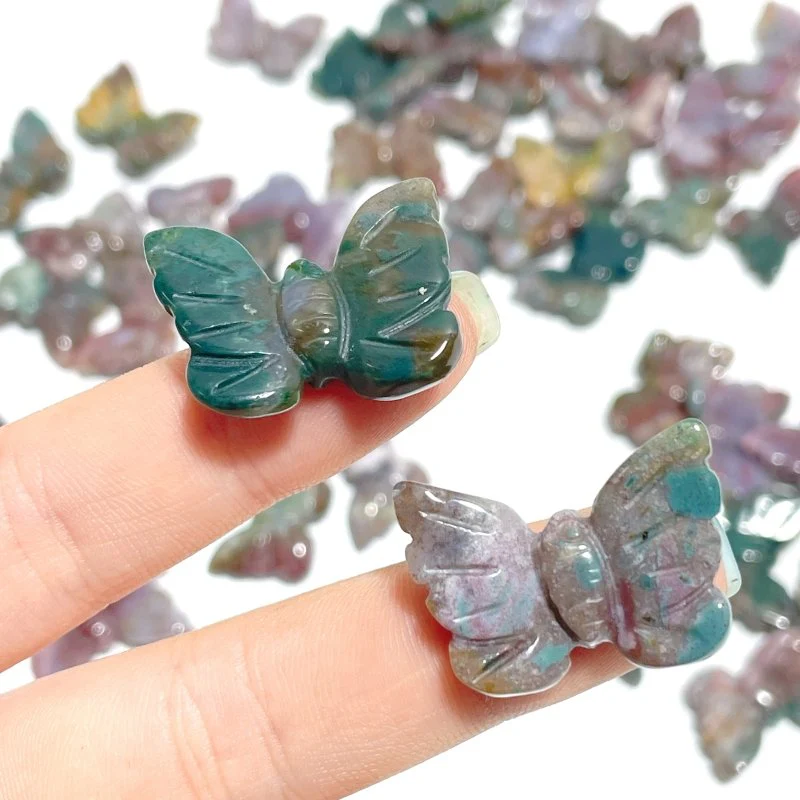Mini Colorful Ocean Jasper Butterfly Wholesale - Image 2