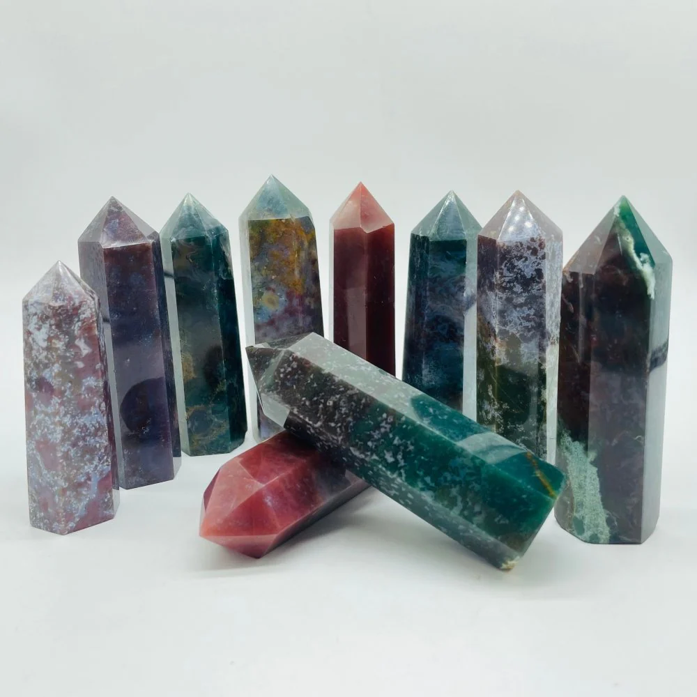 Ocean Jasper Crystal Point Wholesale - Image 3
