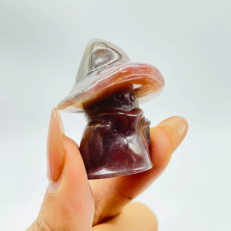 Ocean Jasper Cute Little Witch Carving Wholesale - Image 2