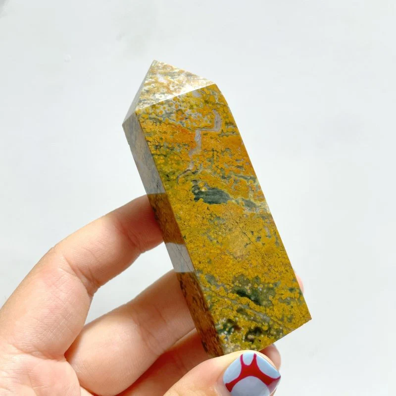 23 Pieces Ocean Jasper Four-sided Point #3 - Image 2