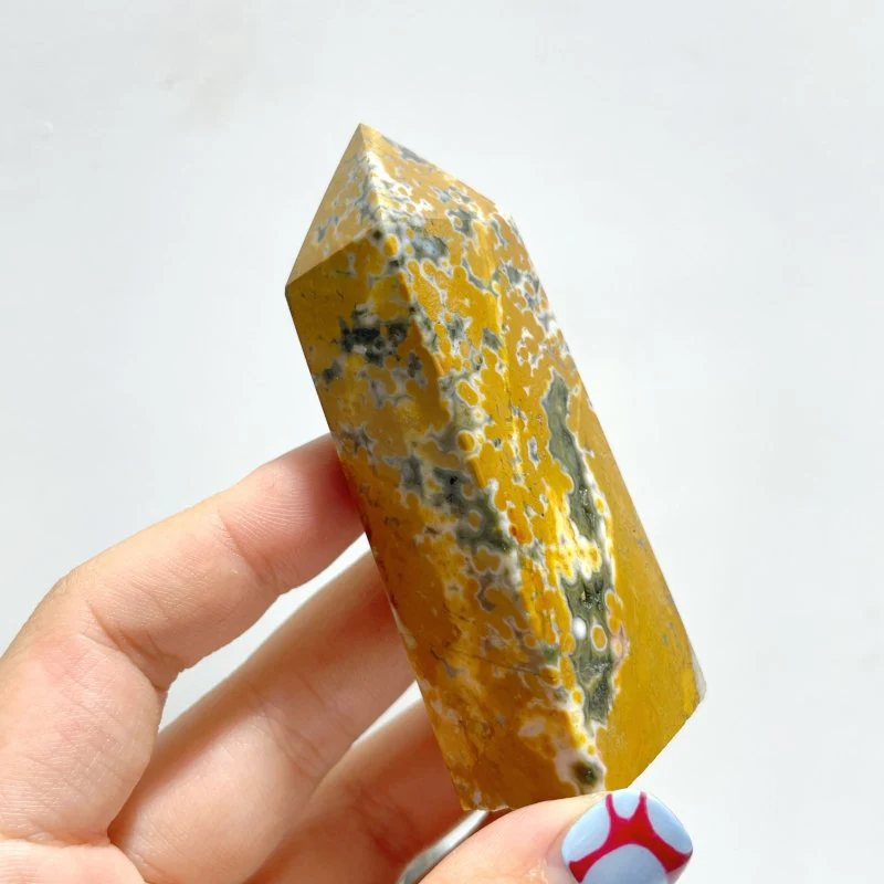 23 Pieces Ocean Jasper Four-sided Point #3 - Image 3