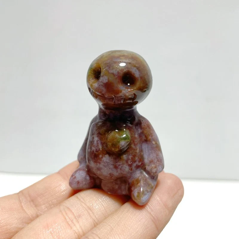 30 Pieces Ocean Jasper Voodoo Doll Carving - Image 2