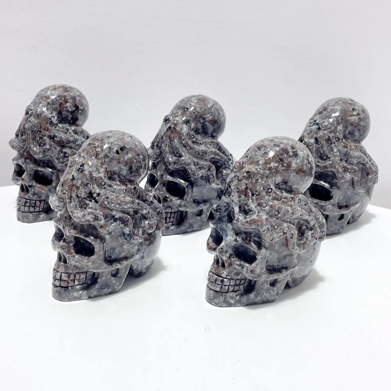 Octopus Skull Carving Wholesale Yooperlite - Image 6