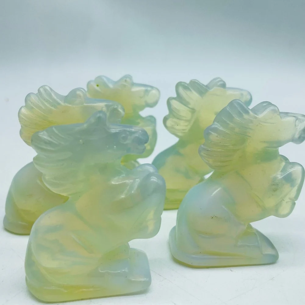 Opalite Stand Horse Carving Animals Wholesale - Image 2