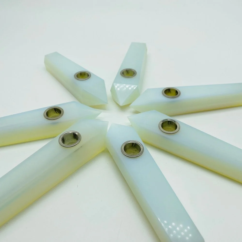 Opalite Cigarette Holder Crystal Pipes Wholesale - Image 3
