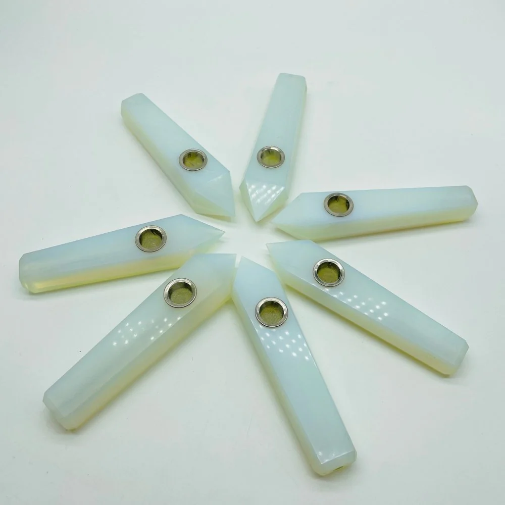Opalite Cigarette Holder Crystal Pipes Wholesale - Image 4
