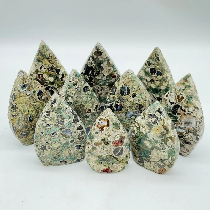 Rain Forest Jasper Arrow Head Shape Wholesale - Image 3