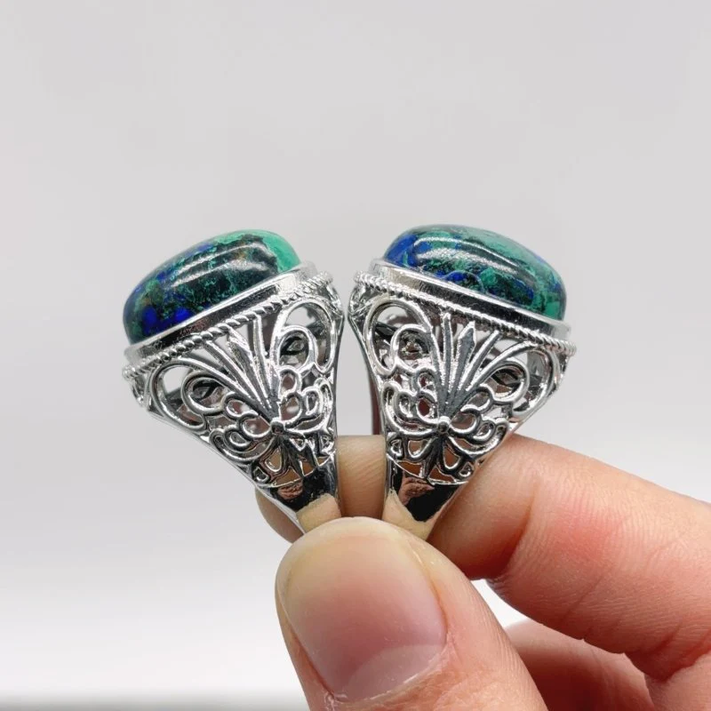 Beautiful Phoenix Pine Stone Ring Wholesale - Image 4