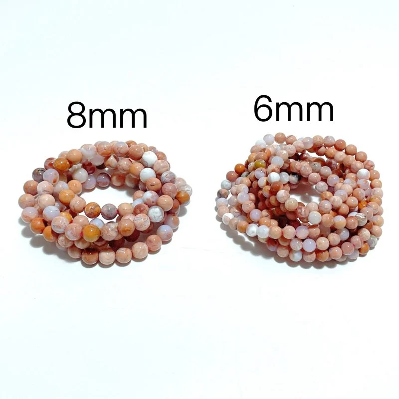 Pink Agate Bracelet Wholesale