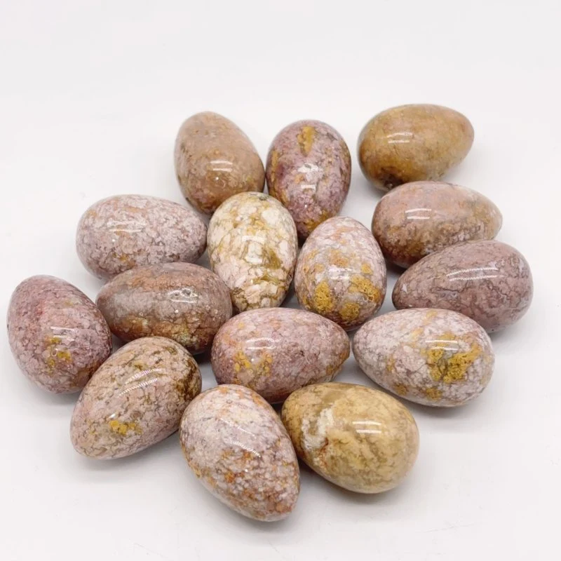 Pink Agate Egg Wholesale - Image 2
