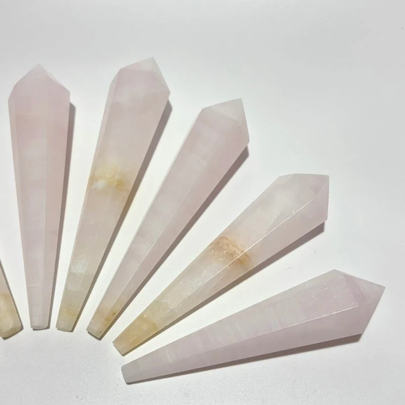 Light Pink Calcite Point Magic Scepter Wand Wholesale - Image 3