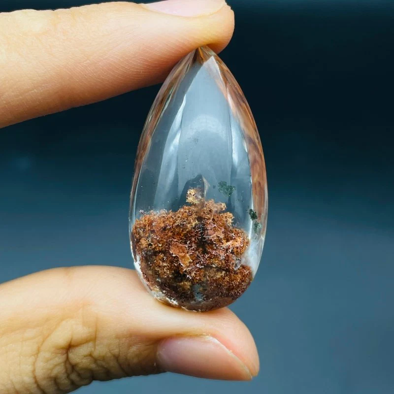 Colorful Garden Quartz Beautiful Teardrop DIY Pendant - Image 2