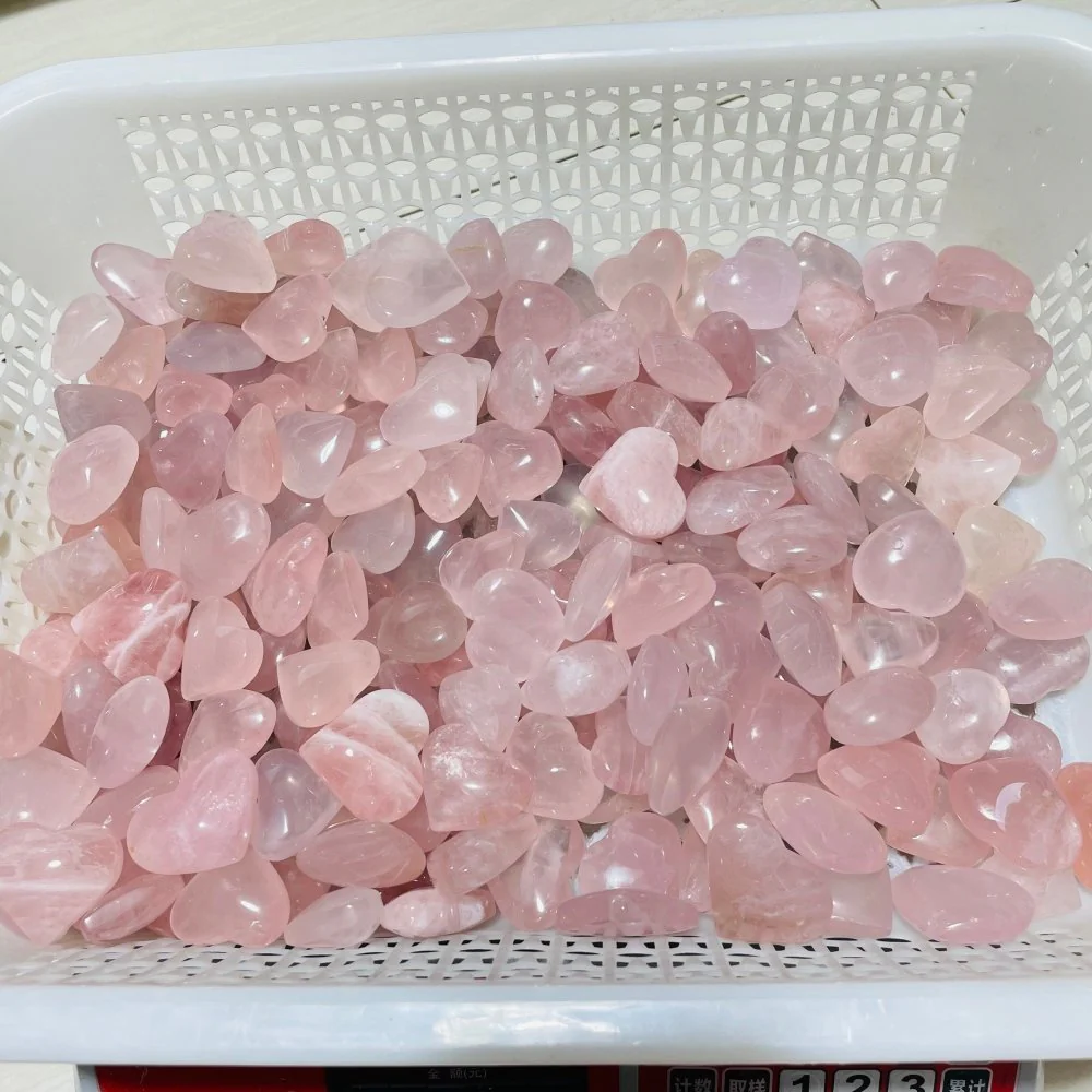 200 Pieces Pink Madagascar Rose Quartz Heart - Image 6