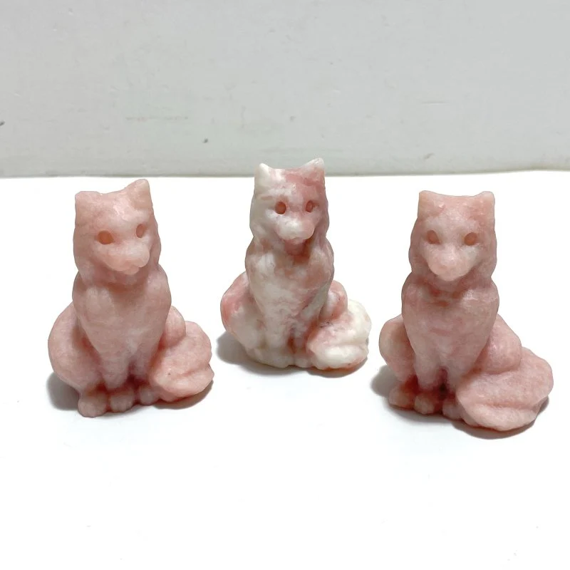 Pink Opal Maine Coon Carving Wholesale - Image 2