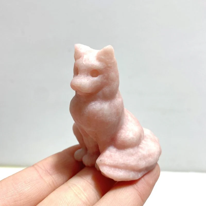 Pink Opal Maine Coon Carving Wholesale - Image 3