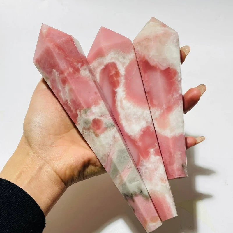 Pink Opal Scepter Point Magic Wand Wholesale - Image 2