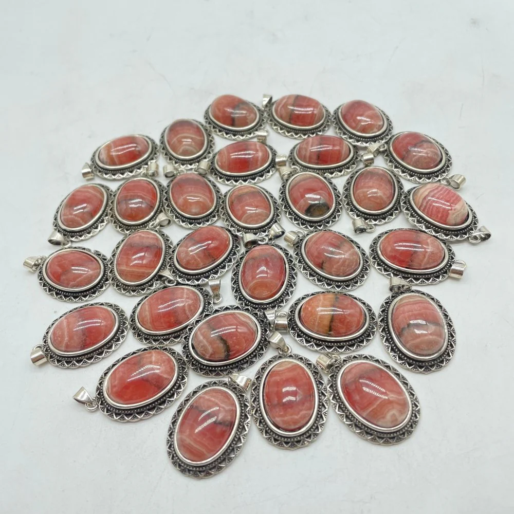 Pink Rhodochrosite Pendant Crystal Wholesale - Image 3
