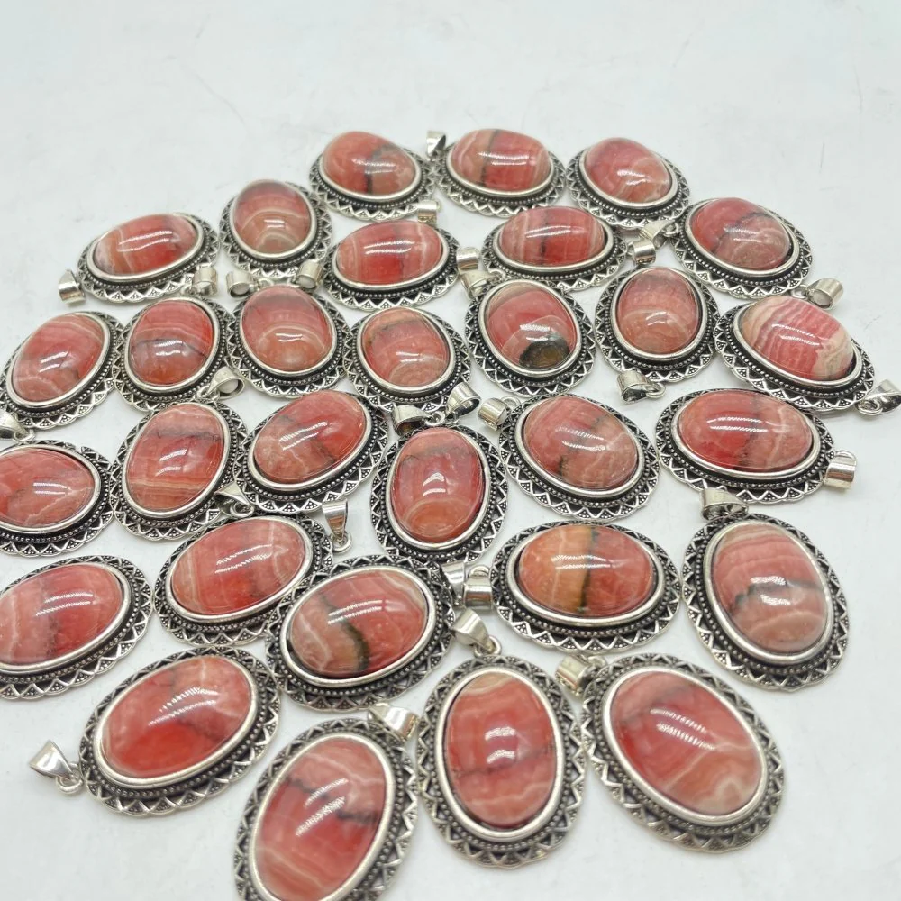 Pink Rhodochrosite Pendant Crystal Wholesale - Image 4