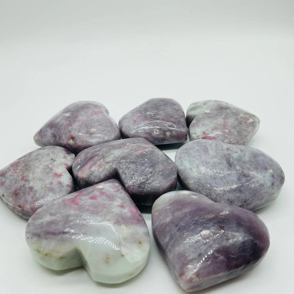 Pink Tourmaline Heart Crystal Wholesale - Image 4