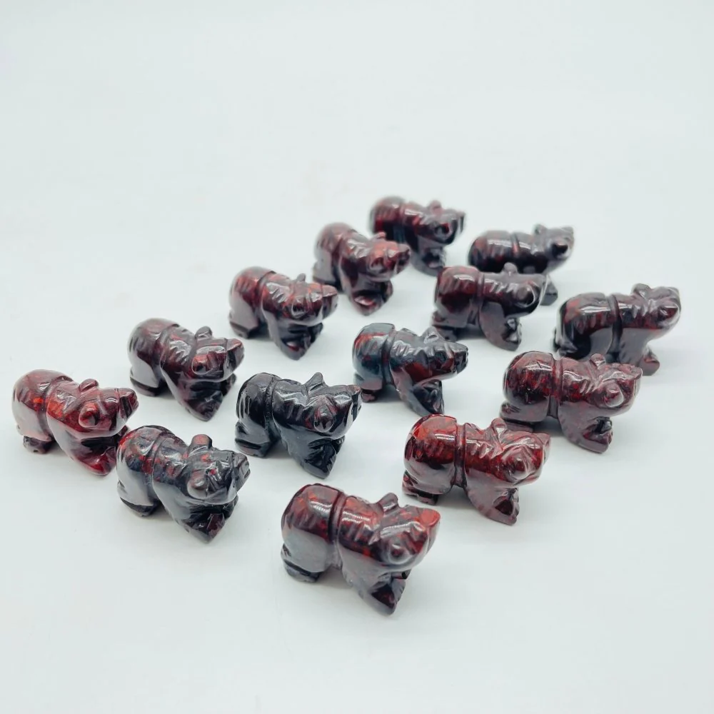 Polar Bear Hematite Carving Wholesale - Image 3