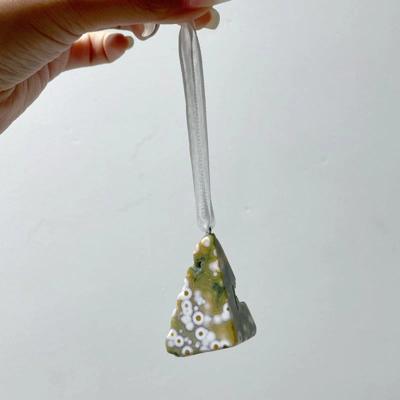 8th Vein Ocean Jasper Christmas Hanging Decoration Car Charm Wholesale - Image 6