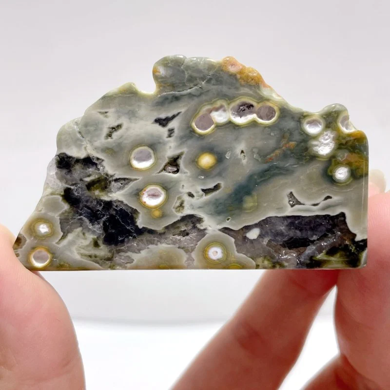 Polished 8th Vein Ocean Jasper Free Form Mixed Size Wholesale - Image 3