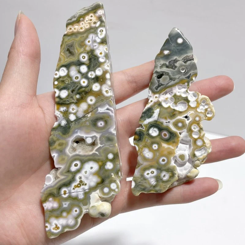 Polished 8th Vein Ocean Jasper Free Form Mixed Size Wholesale - Image 4