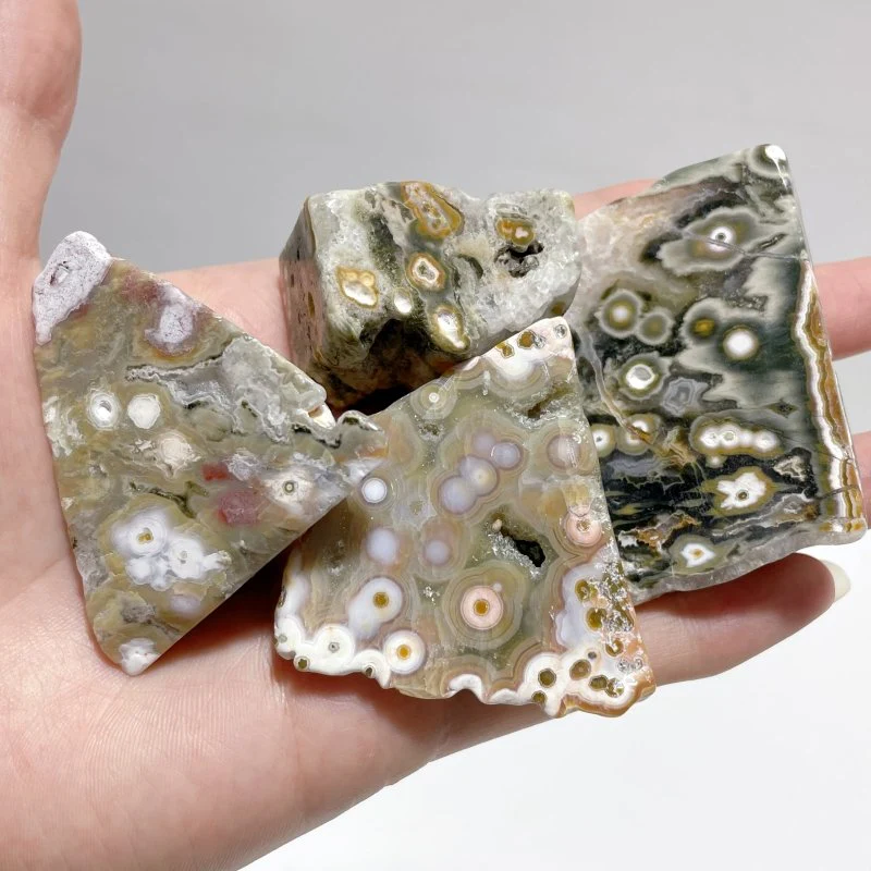 Polished 8th Vein Ocean Jasper Free Form Mixed Size Wholesale - Image 6