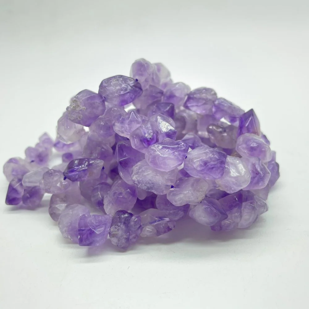 Polished Amethyst Cluster Bracelet Wholesale - Image 3