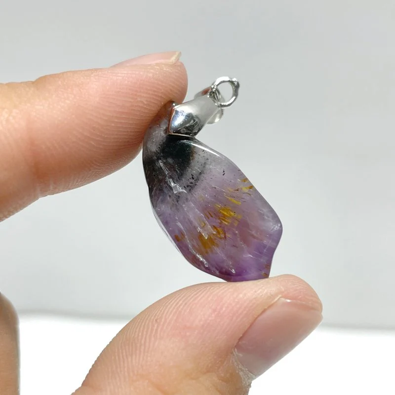 Polished Auralite 23 Crystal Pendant Wholesale