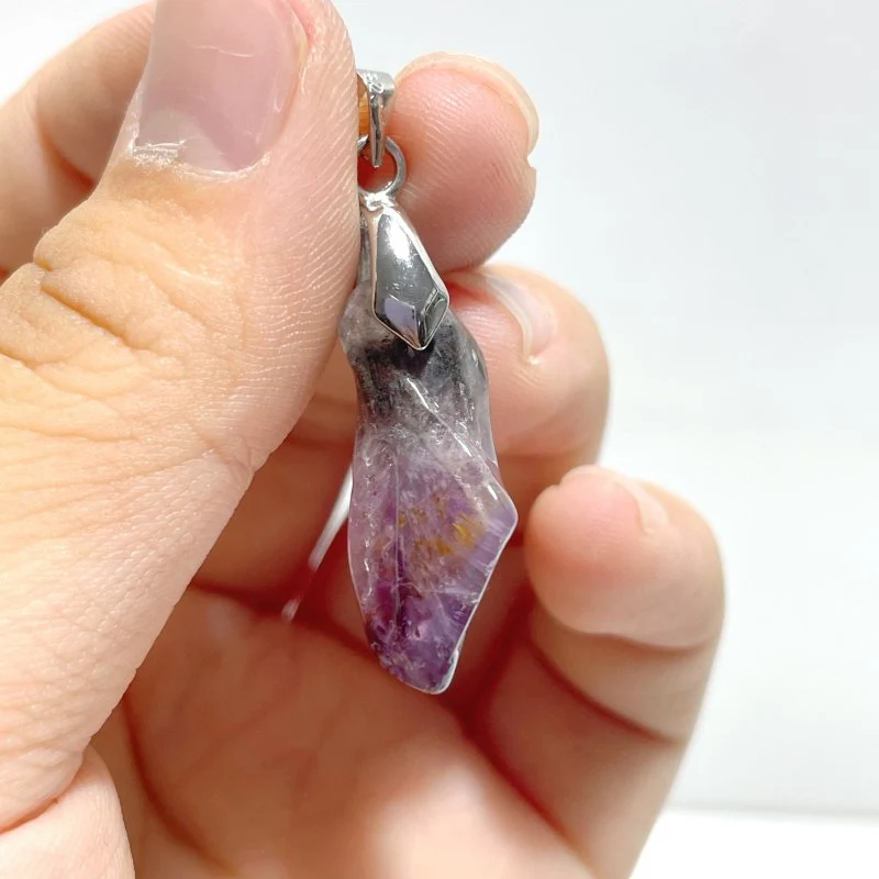 Polished Auralite 23 Crystal Pendant Wholesale - Image 2