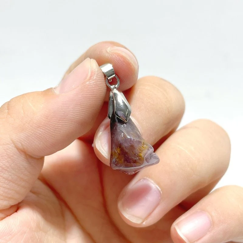 Polished Auralite 23 Crystal Pendant Wholesale - Image 3