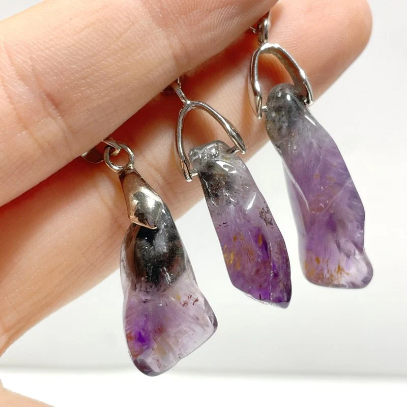 Polished Auralite 23 Crystal Pendant Wholesale - Image 5