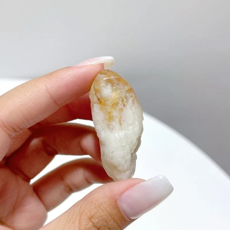 Machine Polished Heat Treatment Citrine Point Wholesale - Image 3