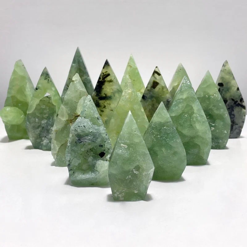 Prehnite Arrow Head Shape Wholesale