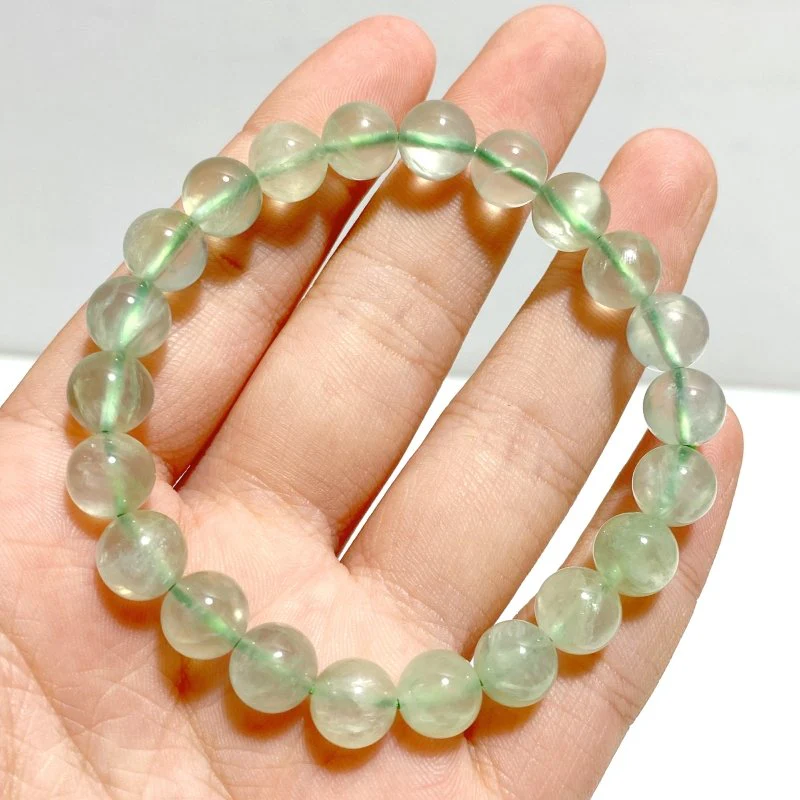 10 Pieces 8mm Prehnite Bracelets - Image 5