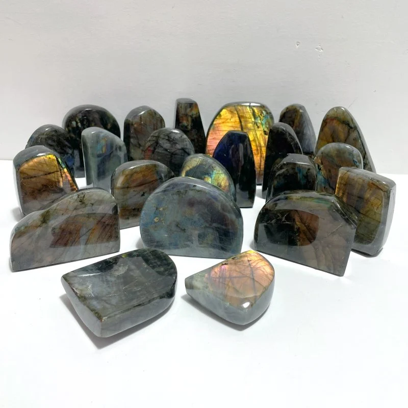 22 Pieces Beautiful High Quality Polished Labradorite Free Form - Image 4