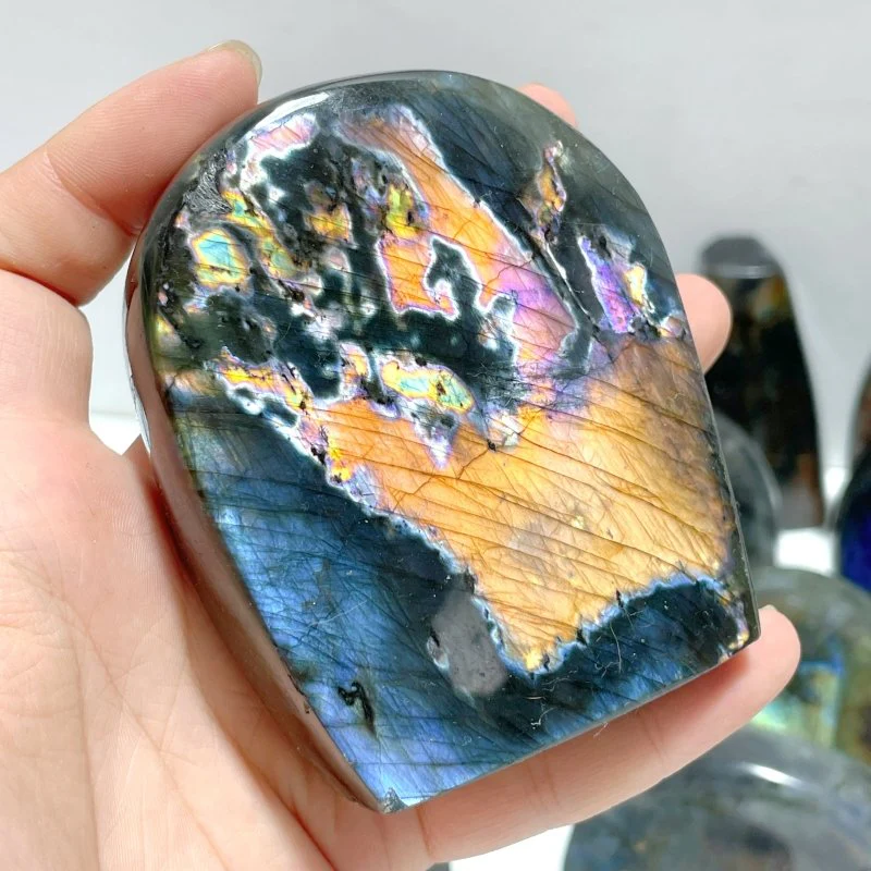 22 Pieces Beautiful High Quality Polished Labradorite Free Form - Image 7