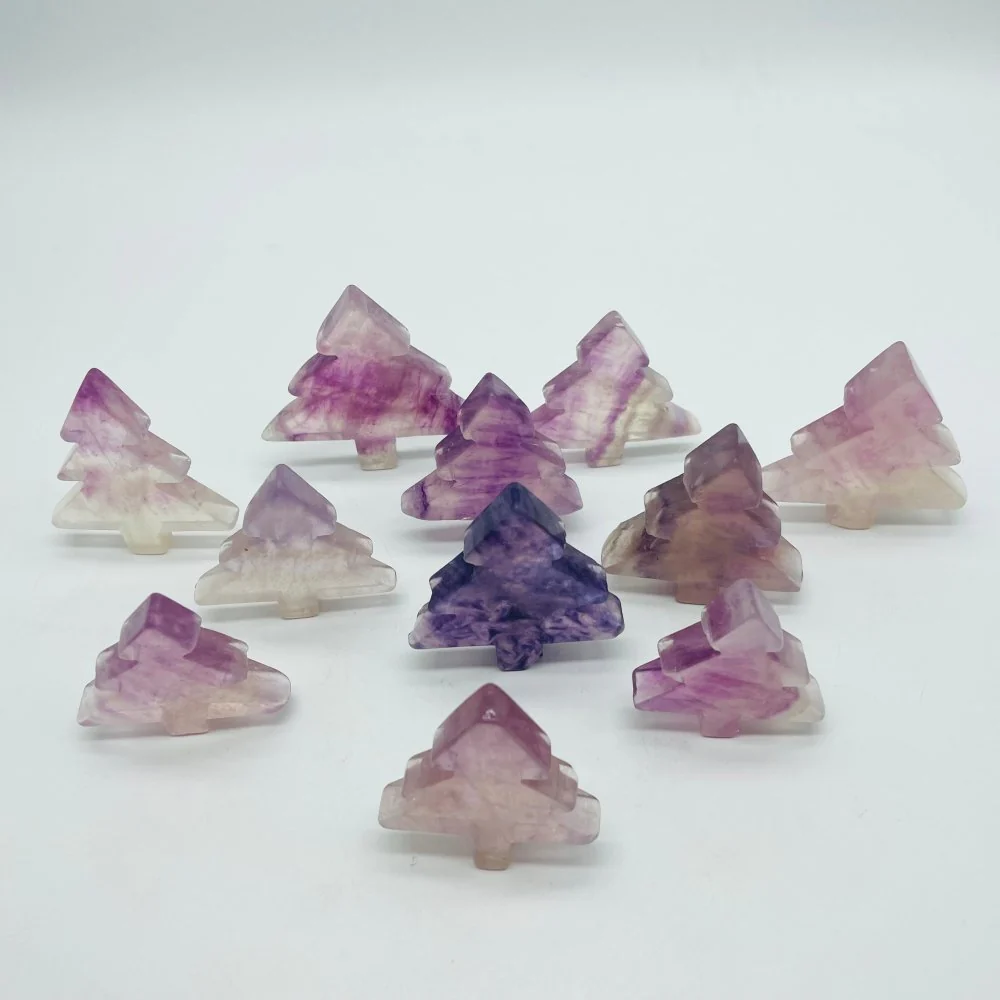 Purple Fluorite Pine Tree Christmas Tree Wholesale - Image 3
