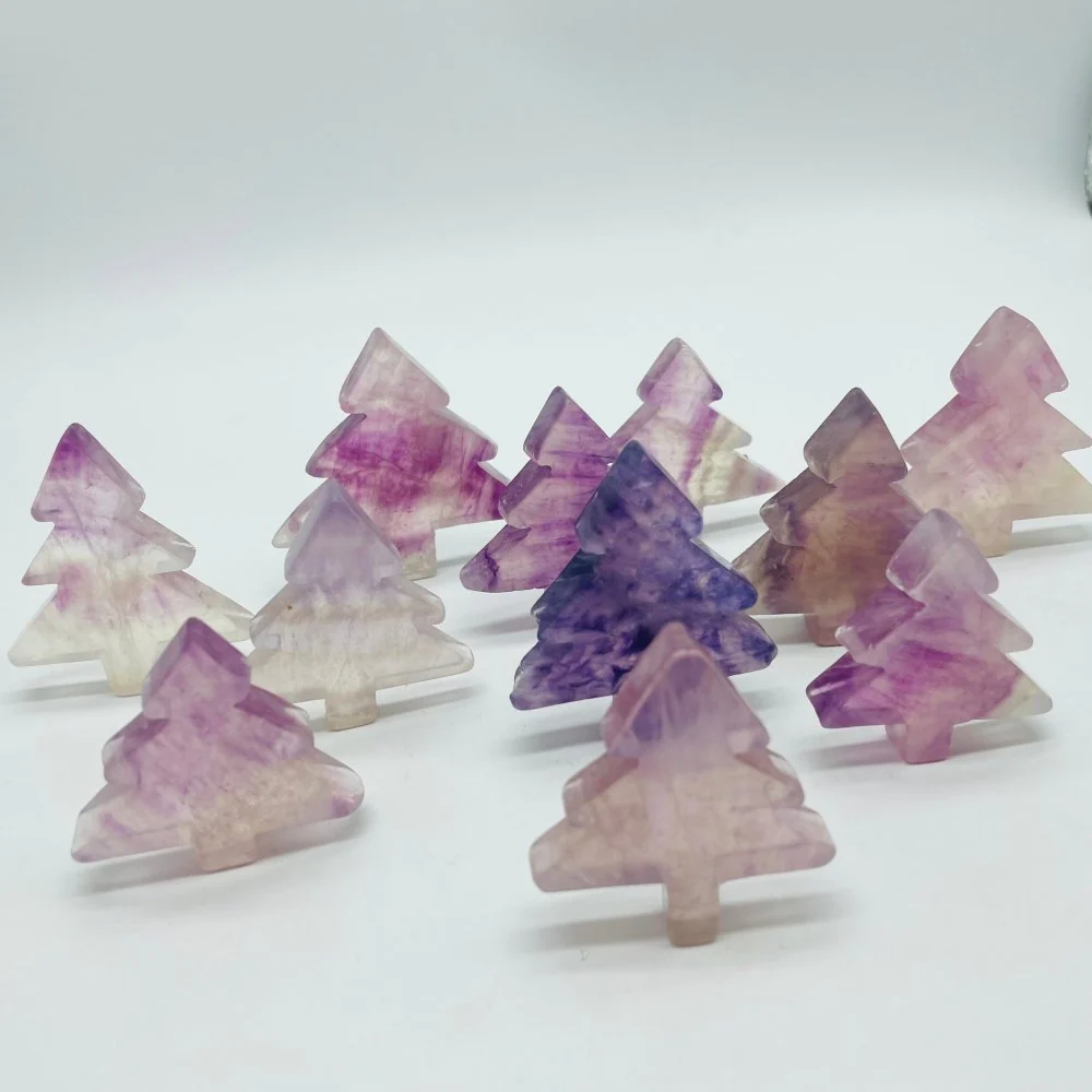 Purple Fluorite Pine Tree Christmas Tree Wholesale - Image 4