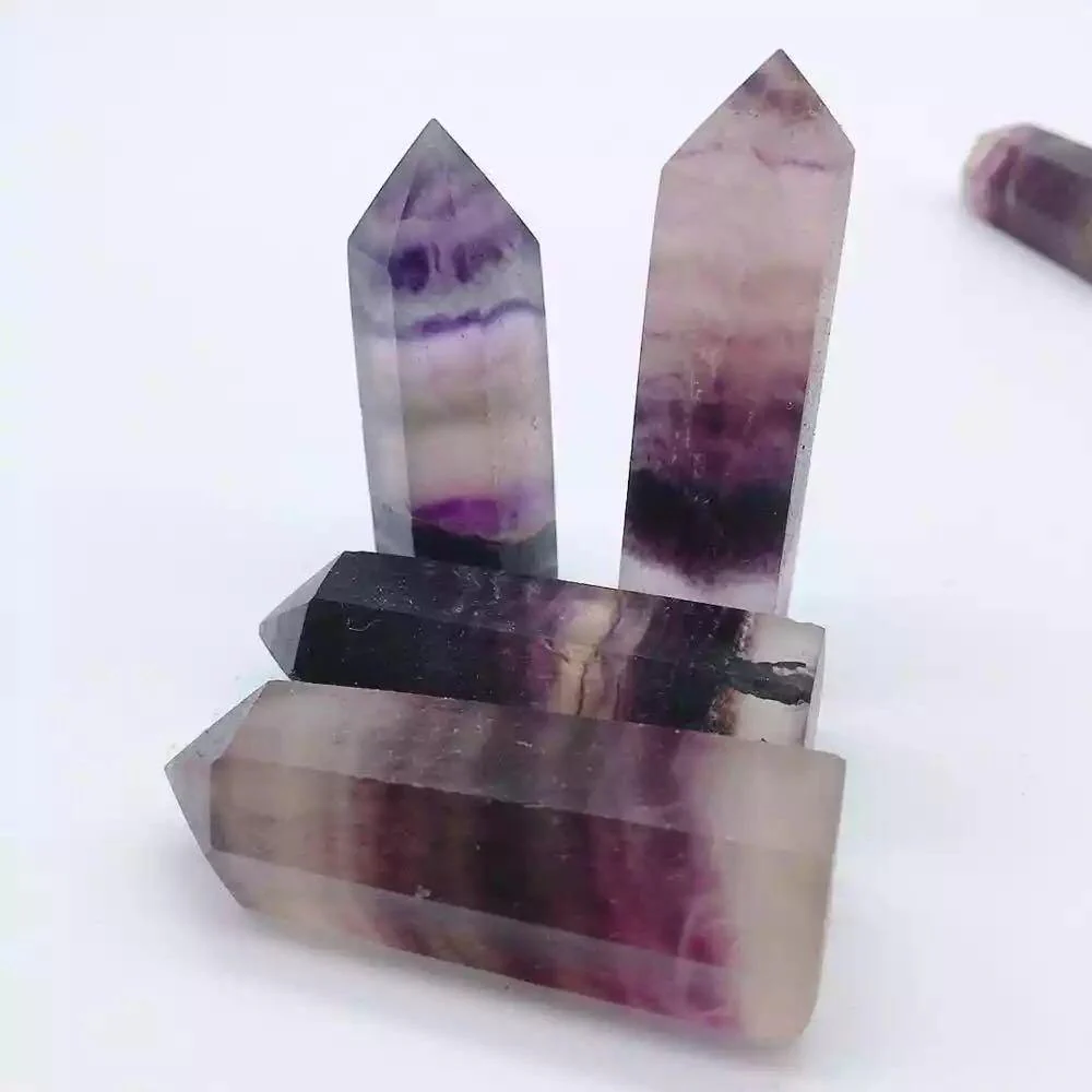 Purple Fluorite Stone Crystal Wholesale - Image 3