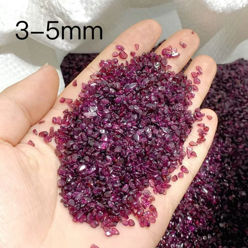 High Quality Purple Garnet Gravel Chips Wholesale - Image 2
