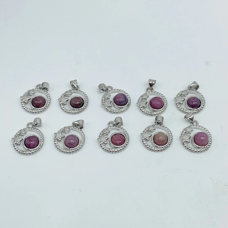 Purple Rose Quartz Pendant Crystal Wholesale - Image 2