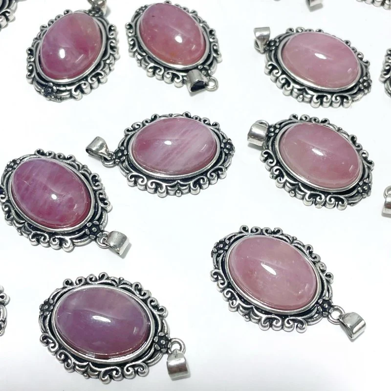 Purple Rose Quartz Pendant Wholesale - Image 2