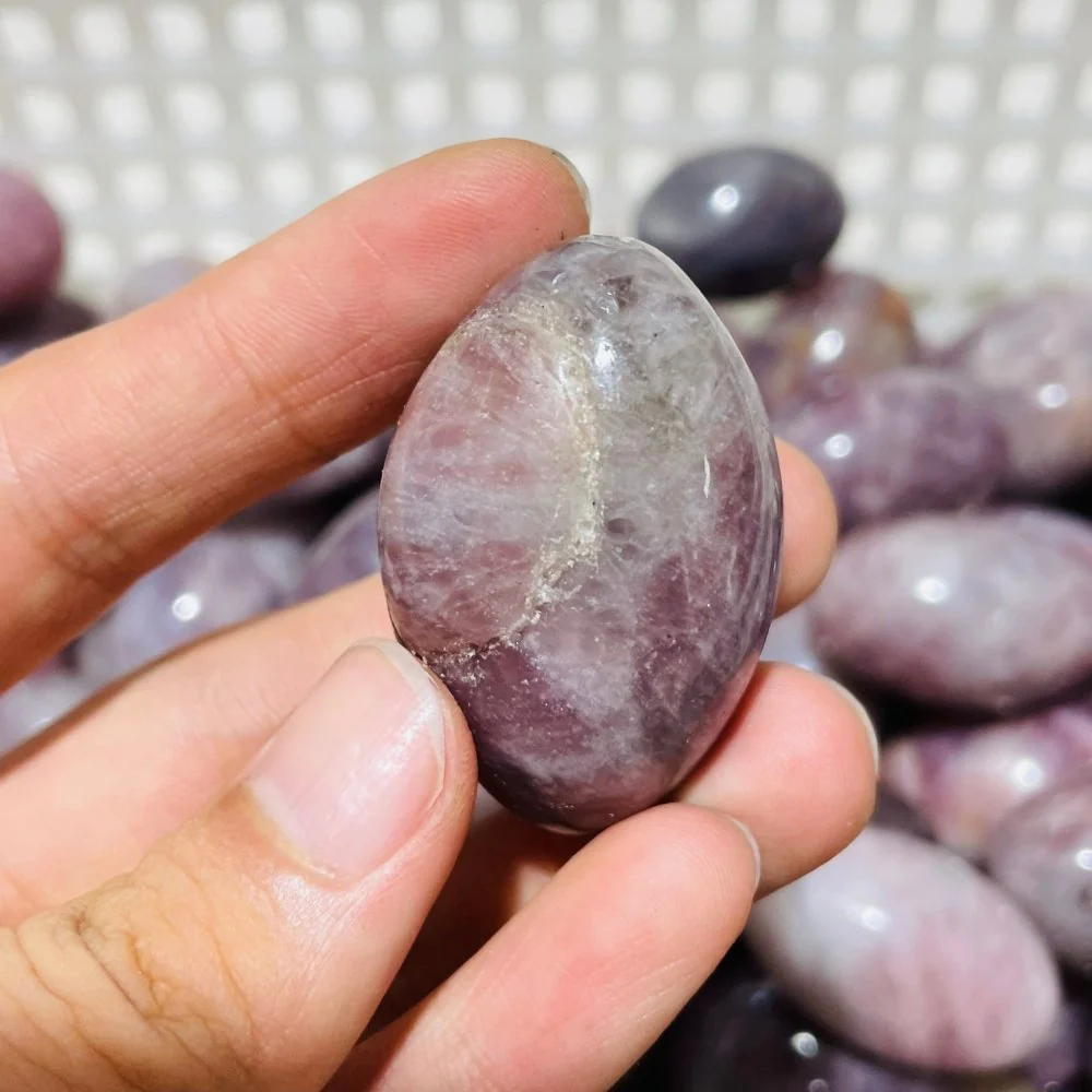 Purple Rose Quartz Tumbled Wholesale - Image 3
